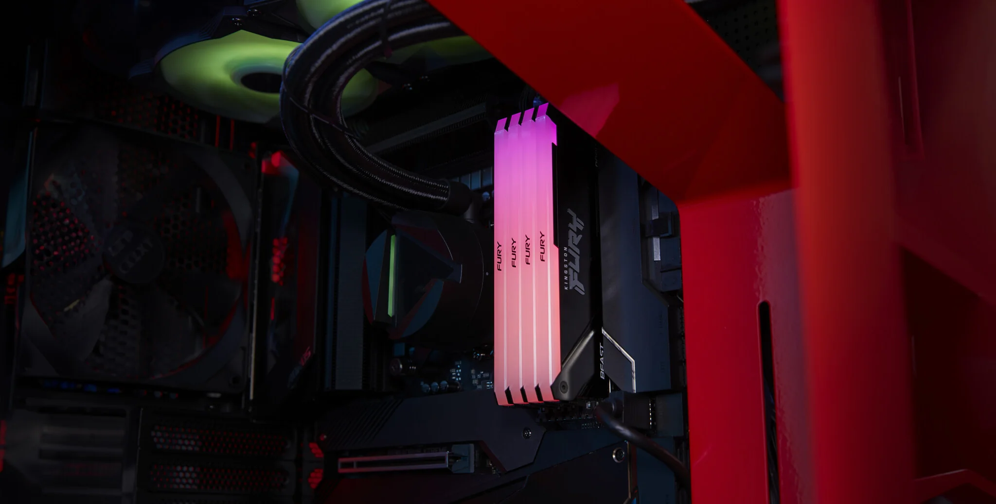 Kingston Technology FURY Beast RGB - 32 GB 2 x 16 GB 3200MT/s DDR4 memory module - Image 5