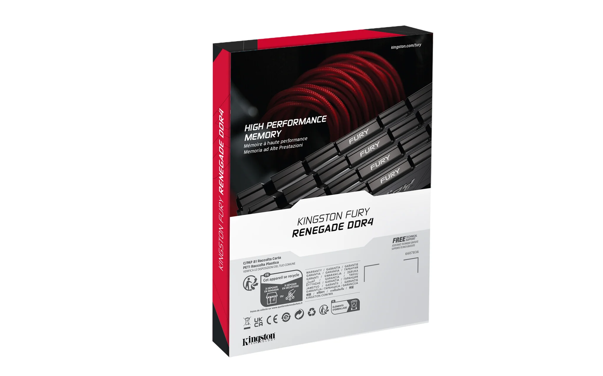 Kingston Technology FURY Renegade - 32 GB 1 x 32 GB DDR 3200MT/s memory module in Black - Image 5