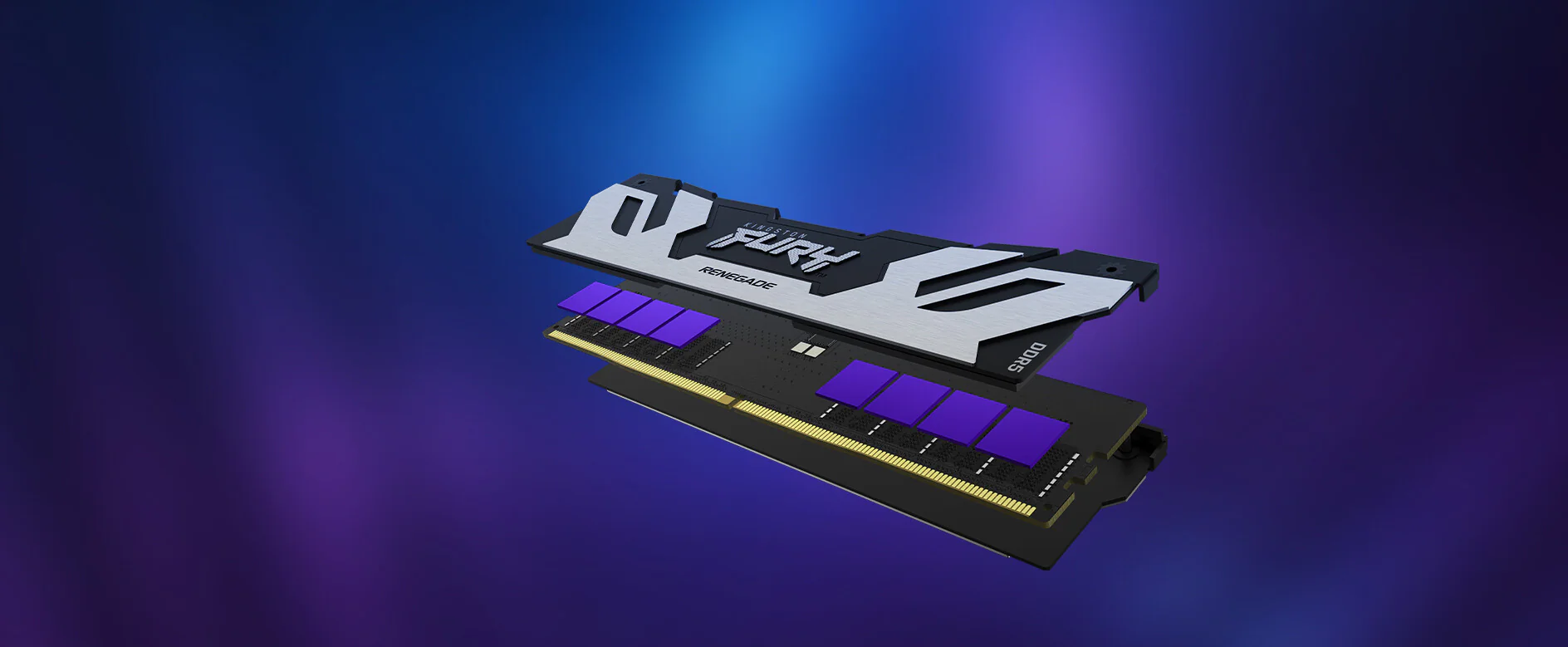 Kingston Technology FURY Renegade Silver - 32 GB 2 x 16 GB 6400MT/s DDR5 CL32 DIMM (Kit of 2) - Image 12