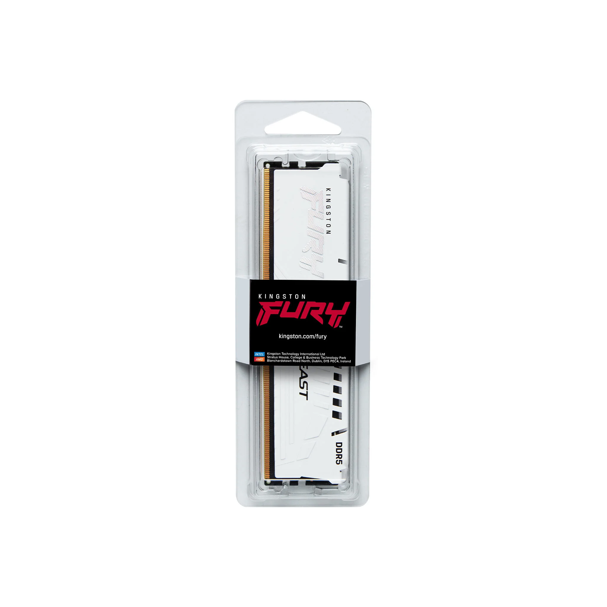 Kingston Technology FURY Beast White XMP - 16 GB 1 x 16 GB 5600MT/s DDR5 memory module - Image 4