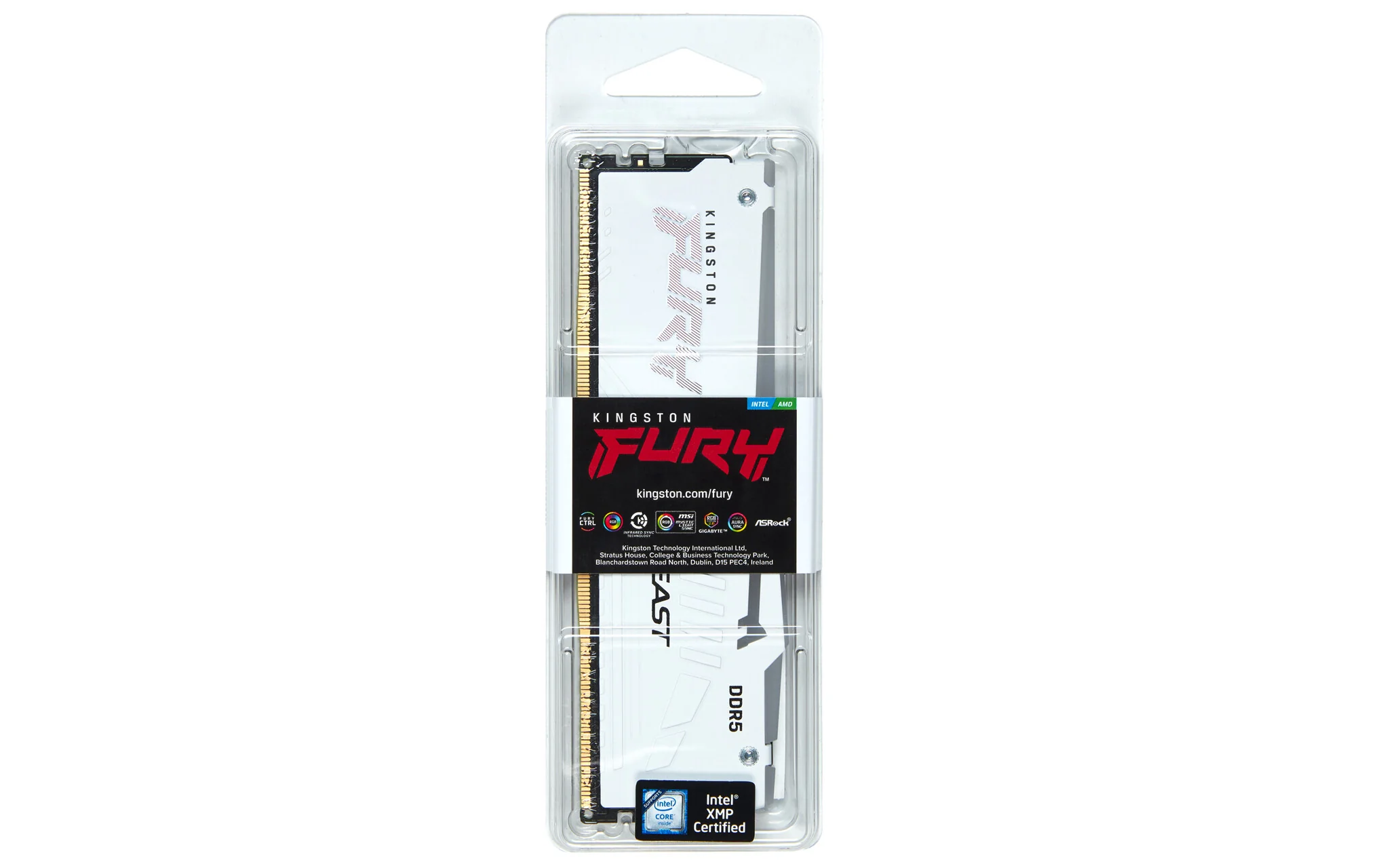 Kingston Technology FURY Beast - 16 GB 1 x 16 GB DDR5 6000MT/s memory module in White - Image 4