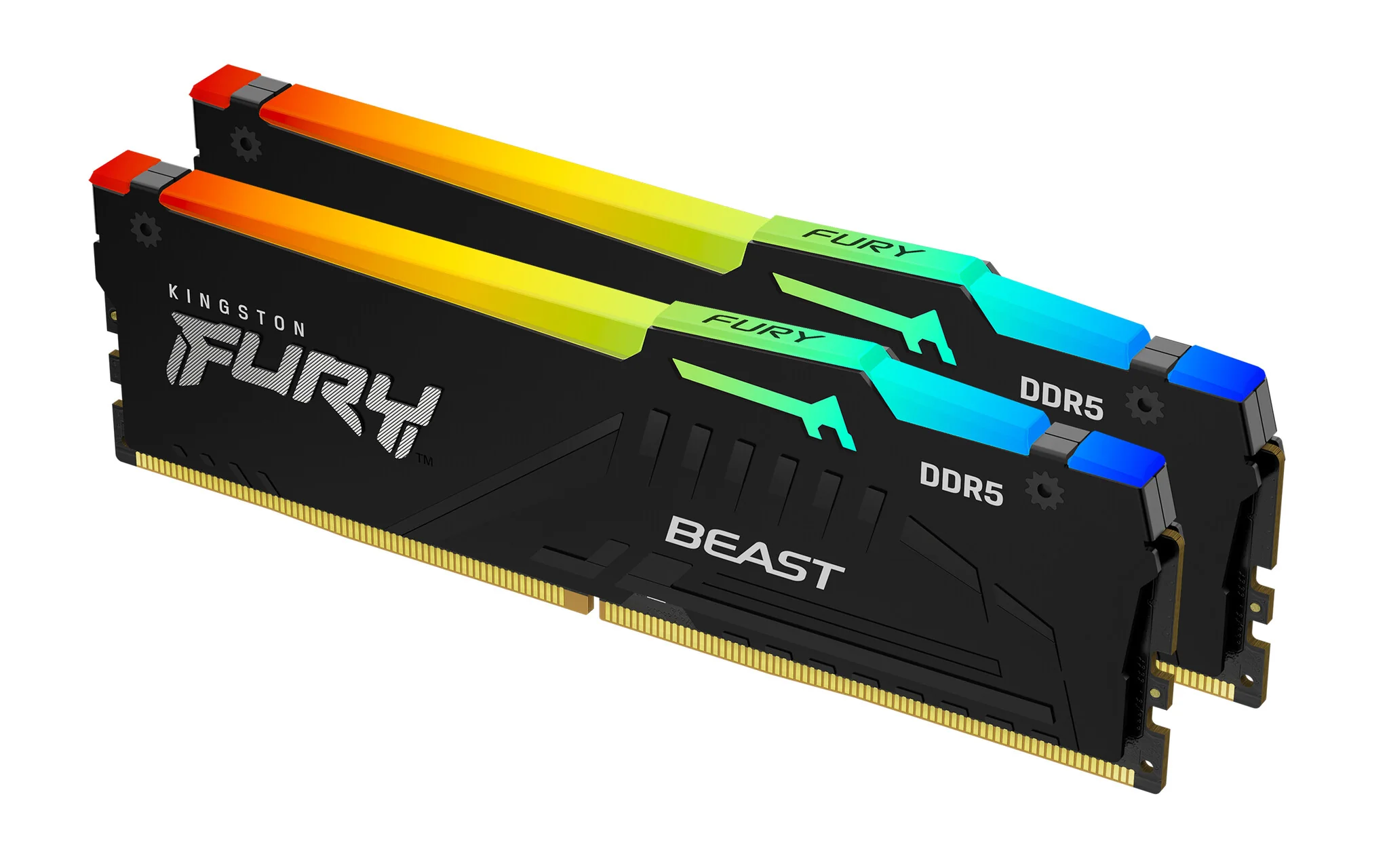 Kingston Technology FURY Beast RGB - 64 GB 2 x 32 GB 4800MT/s DDR5 memory module
