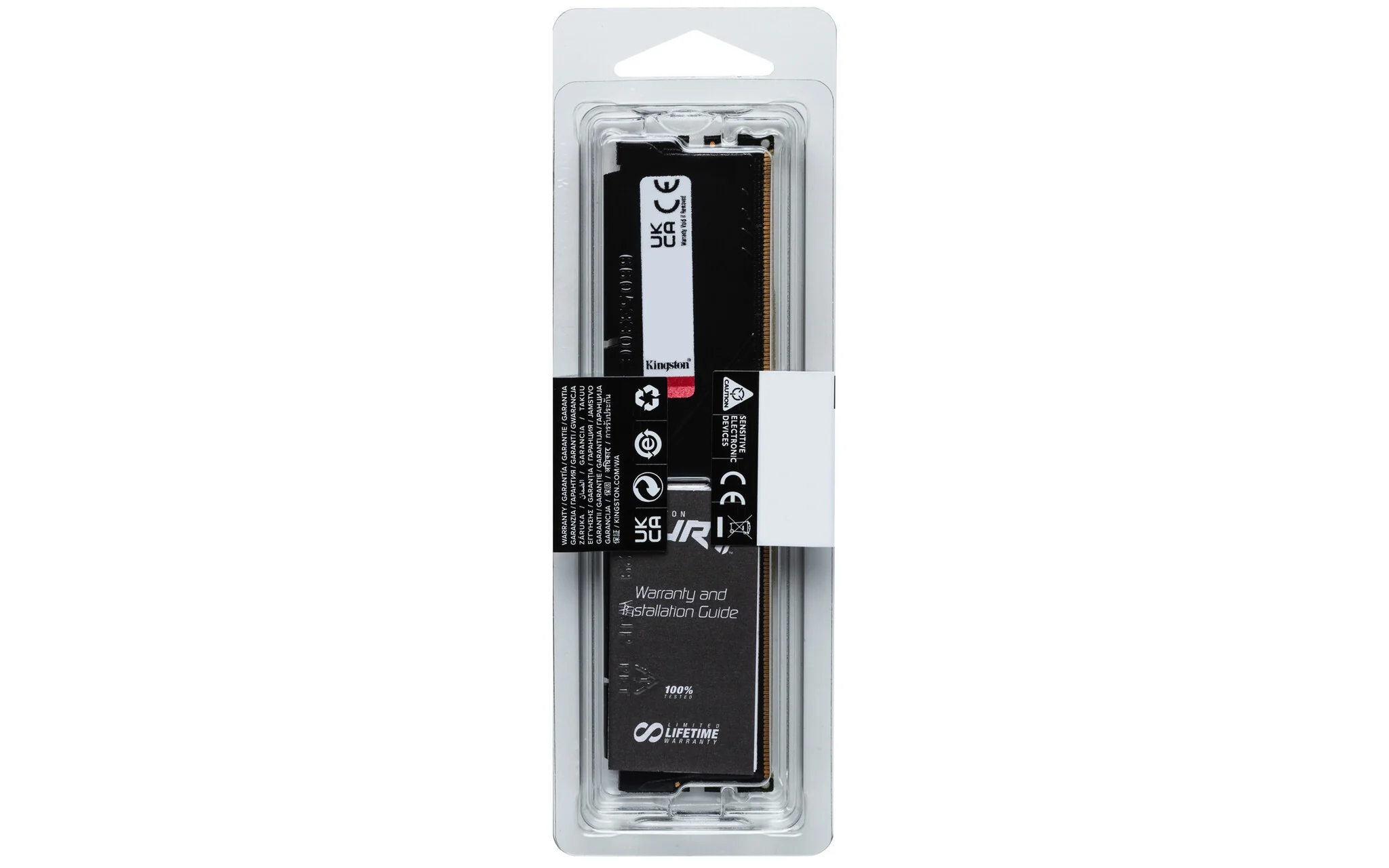 Kingston Technology FURY Beast - 8 GB 1 x 8 GB DDR5 4800MT/s memory module in Black - Image 6