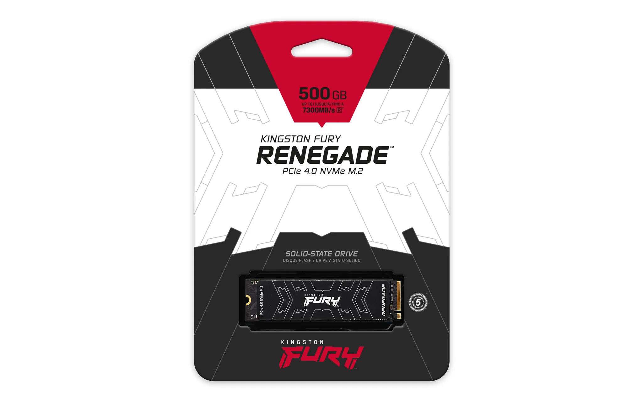 Kingston Technology FURY RENEGADE M.2 2280 NVMe SSD -  500 GB - Image 5