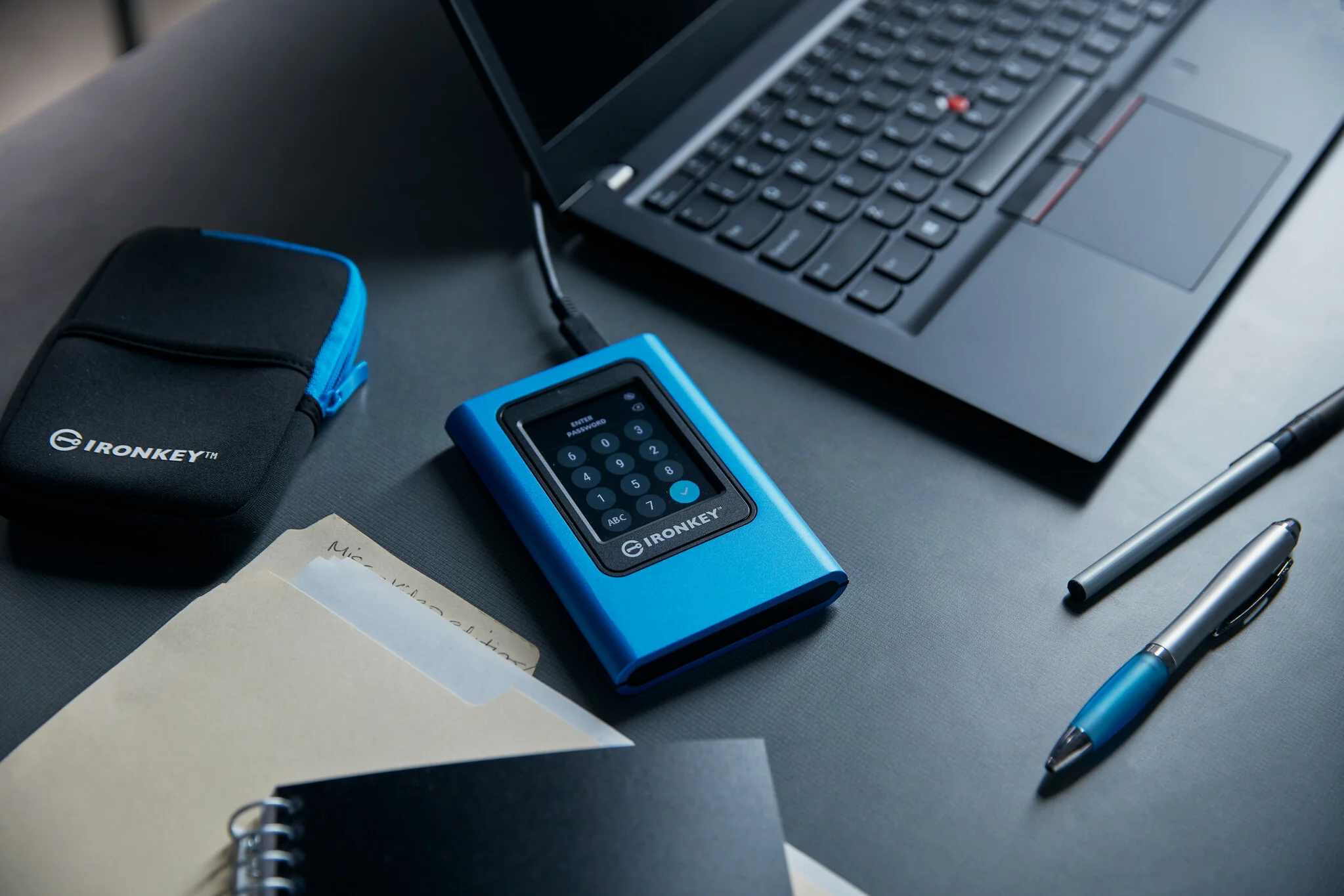 Kingston Technology IronKey Privacy Vault 80ES - Encrypted External SSD -  1.92 TB - Image 8