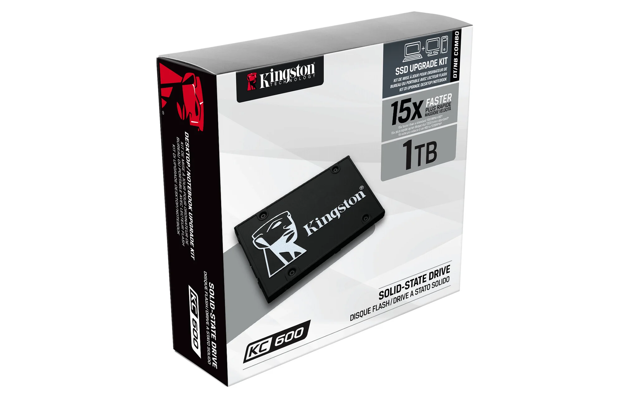 Kingston Technology KC600 - Serial ATA III 2.5" SSD - 1024 GB - Image 4