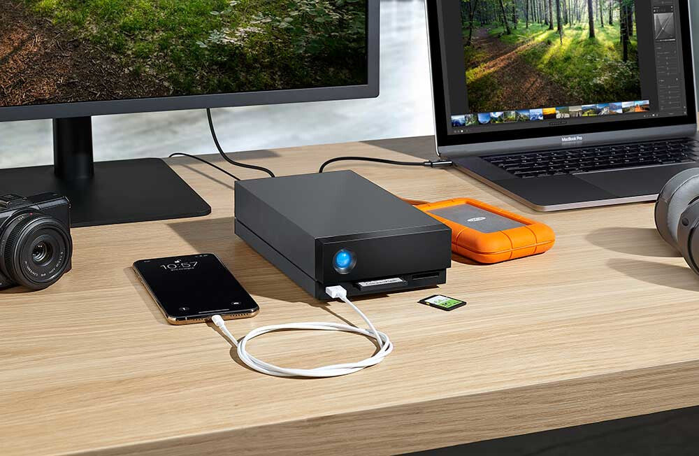 LaCie 1big Dock - 7.2K RPM External 3.5" HDD in Black - 16 TB - Image 12