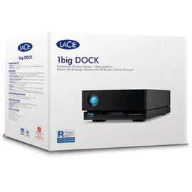 LaCie 1big Dock - 7.2K RPM External 3.5" HDD in Black - 18 TB - Image 2
