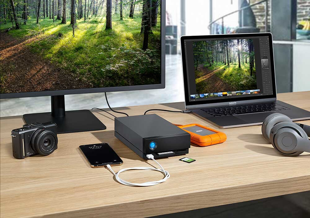 LaCie 1big Dock - 7.2K RPM External 3.5" HDD in Black - 8 TB - Image 11