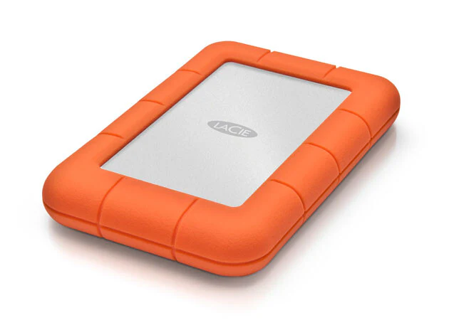 LaCie Rugged - Micro-USB External SSD in Orange / Silver - 250 GB - Image 5