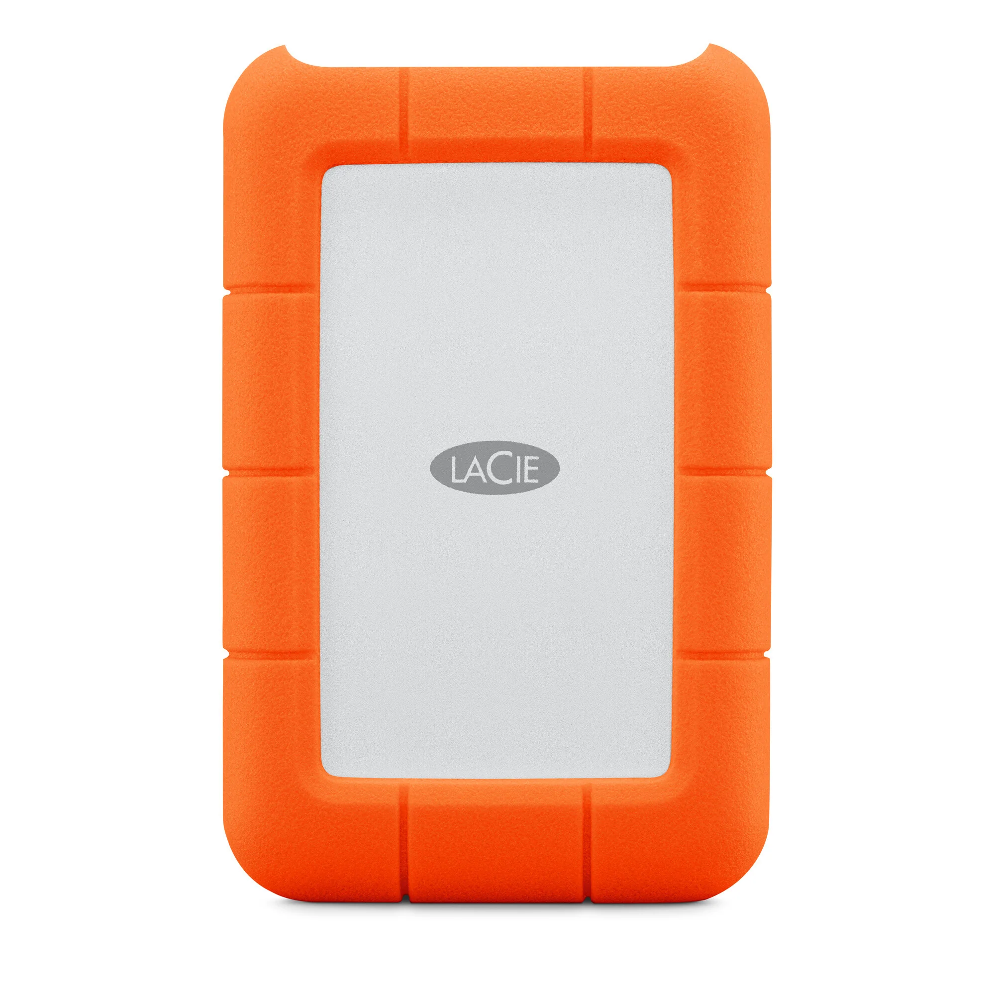 LaCie Rugged Mini - USB Type-C External HDD in Orange - 1 TB