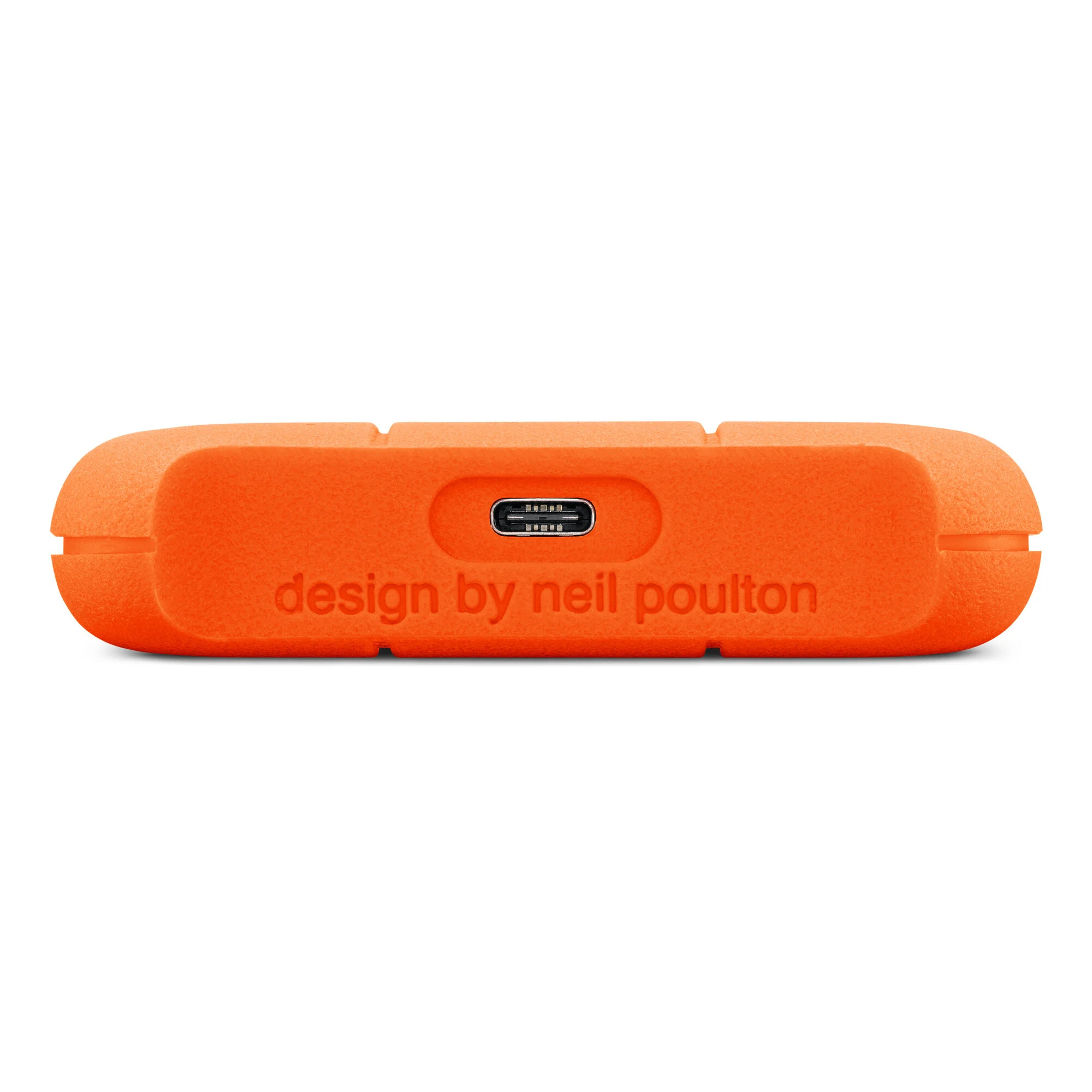 LaCie Rugged Mini - USB Type-C External HDD in Orange - 1 TB - Image 3