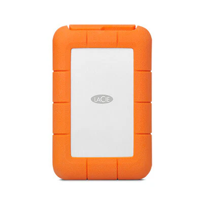 LaCie Rugged RAID Pro - USB Type-C External HDD in Grey / Orange - 4 TB - Image 2