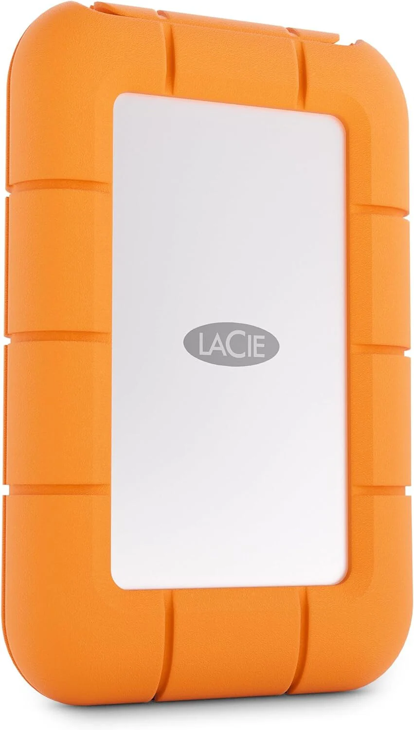LaCie Rugged Mini - USB-C External HDD in Grey / Orange - 2 TB - Image 2