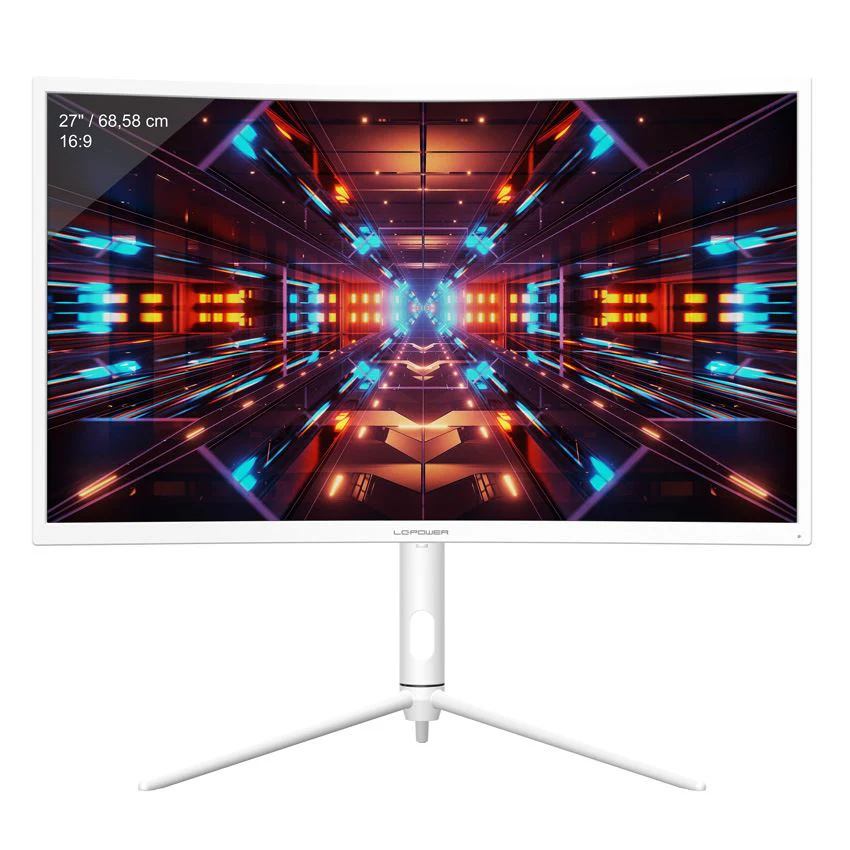 LC-Power LC-M27-QHD-240-C-K computer monitor 68.6 cm (27") 2560 x 1440 pixels Quad HD White
