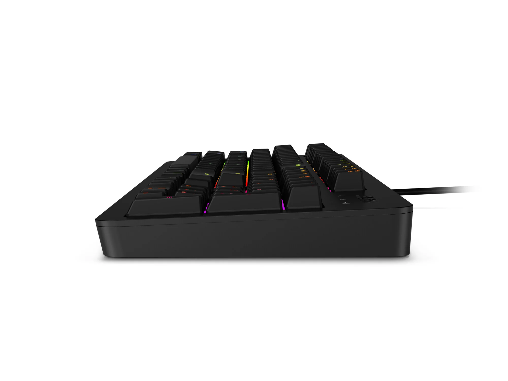 Lenovo Legion K300 RGB - USB Wired RGB Membrane Gaming Keyboard in Black (QWERTY UK) - Image 9