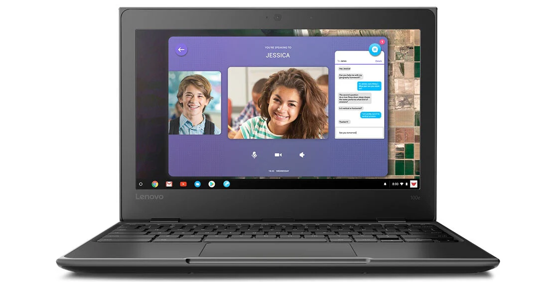 Lenovo 100e Chromebook - 29.5 cm (11.6") - Intel® Celeron® N N4020 - 4 GB LPDDR4-SDRAM - 32 GB eMMC - Wi-Fi 5 - ChromeOS - Black