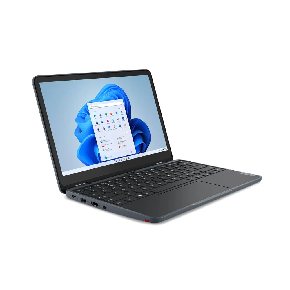 Lenovo 300w Yoga Hybrid (2-in-1)  11.6" - Touchscreen - Intel® N N100 - 8 GB LPDDR5-SDRAM -  128 GB SSD - Windows 11 Pro - Grey