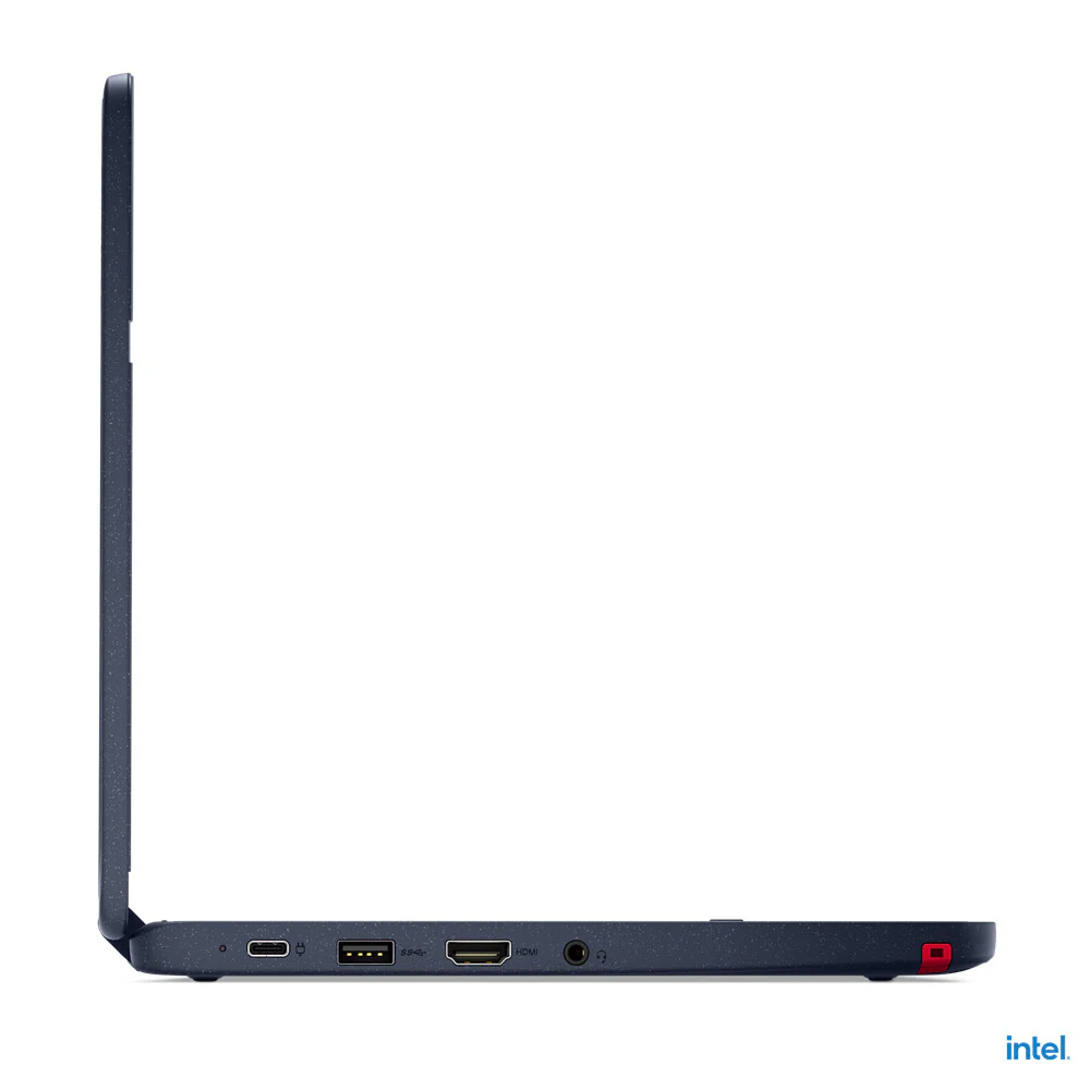Lenovo 500w Gen 3 Hybrid (2-in-1) - 29.5 cm (11.6") - Touchscreen - Intel® Celeron® N5100 - 4 GB LPDDR4x-SDRAM - 128 GB SSD - Wi-Fi 6 - Windows 11 Pro - Blue - Image 10