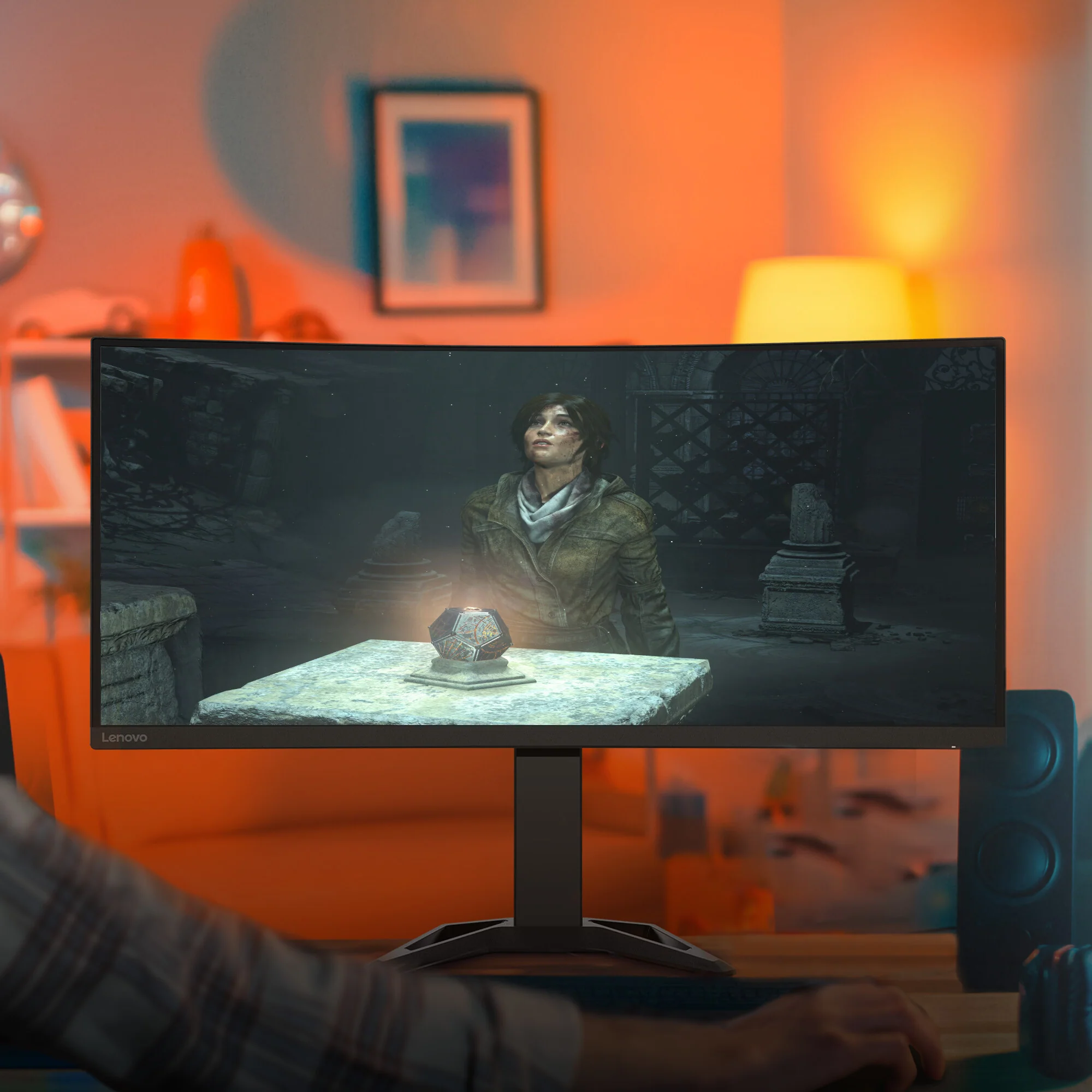 Lenovo G34W-30 - 86.4 cm (34") - 3440 x 1440 pixels WQHD W-LED Monitor - Image 2