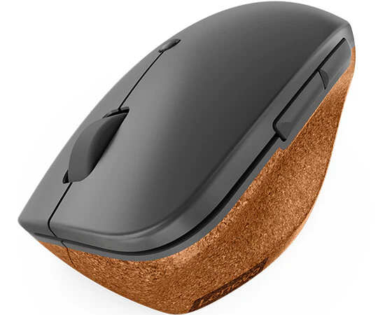 Lenovo Go - RF Wireless Office Optical Mouse in Grey - 2,400 DPI - Image 3