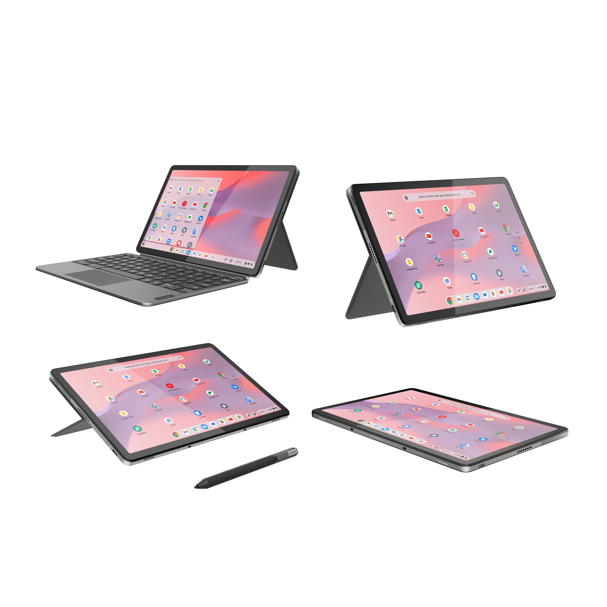 Lenovo IdeaPad Duet 3 Chromebook - 27.8 cm (10.9") - Touchscreen - Qualcomm Snapdragon 7c Gen 2 - 8 GB LPDDR4x-SDRAM - 128 GB eMMC - Wi-Fi 5 - ChromeOS - Grey - Image 11