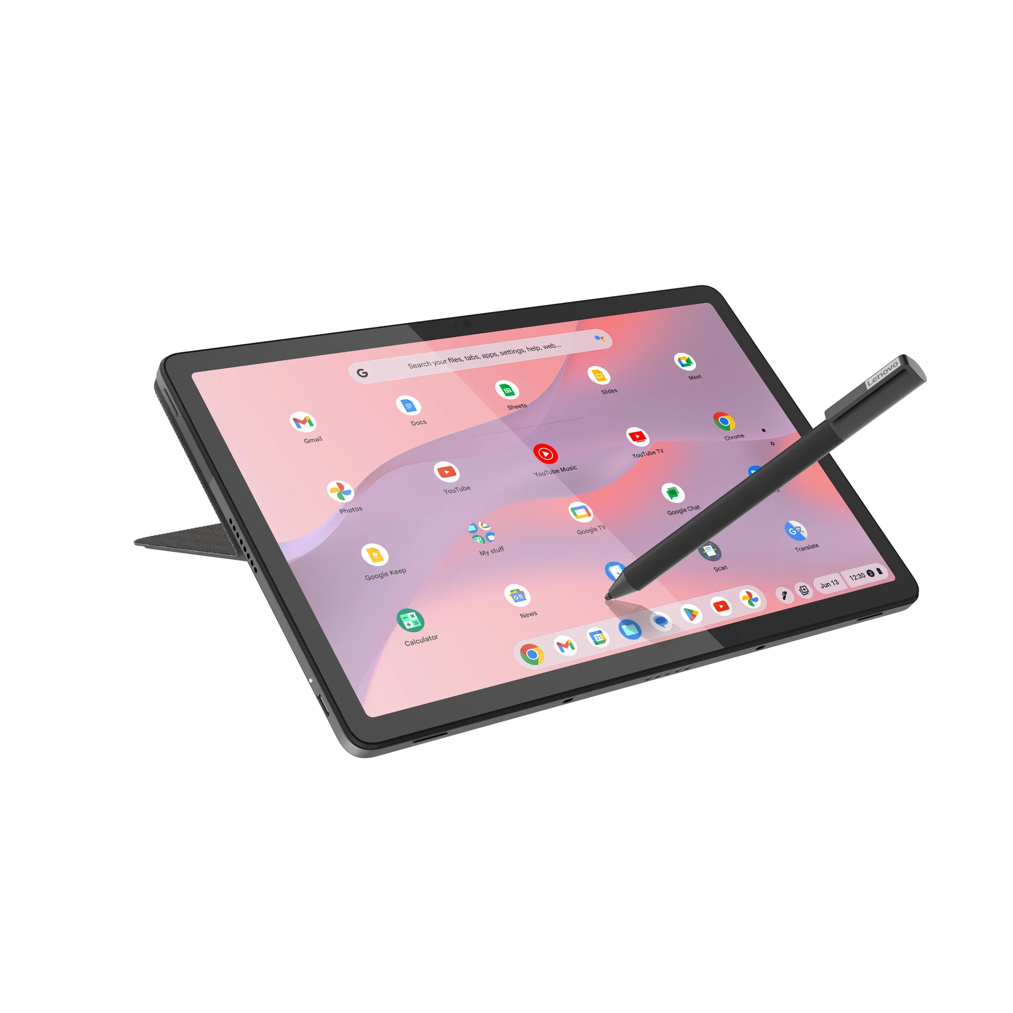 Lenovo IdeaPad Duet 3 Chromebook - 27.8 cm (10.9") - Touchscreen - Qualcomm Snapdragon 7c Gen 2 - 8 GB LPDDR4x-SDRAM - 128 GB eMMC - Wi-Fi 5 - ChromeOS - Grey - Image 9
