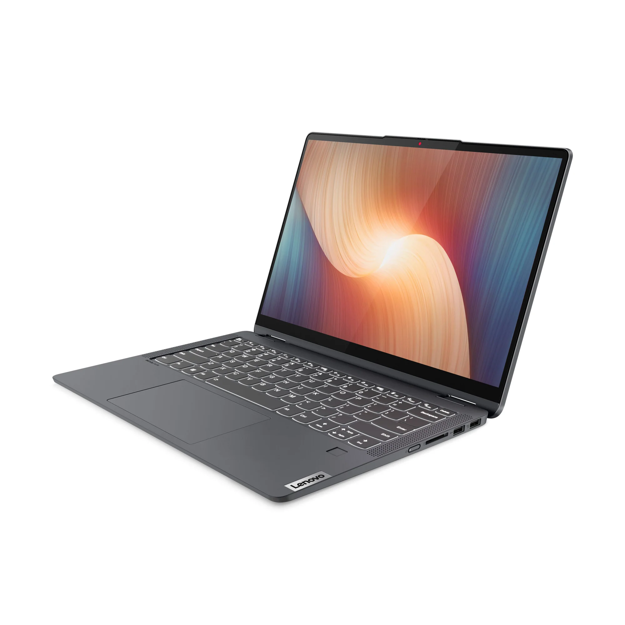 Lenovo IdeaPad Flex 5 Hybrid (2-in-1) - 35.6 cm (14") - Touchscreen - AMD Ryzen 5 5500U - 8 GB LPDDR4x-SDRAM - 512 GB SSD - Wi-Fi 5 - Windows 11 Home - Storm Grey with Pen - Image 3