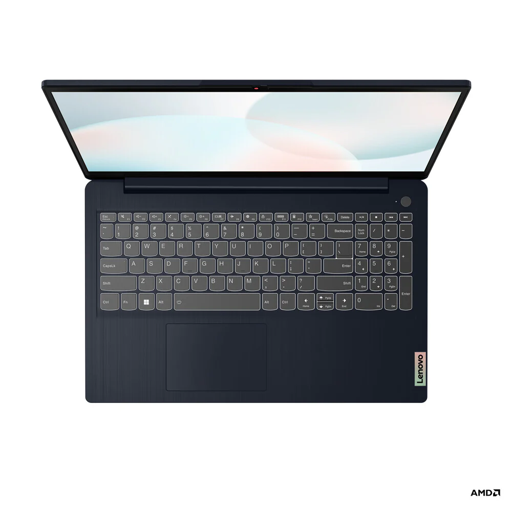 Lenovo IdeaPad 3 Laptop - 39.6 cm (15.6") - AMD Ryzen™ 3-5425U - 4 GB DDR4-SDRAM - 128 GB SSD - Wi-Fi 6 - Windows 11 Home in S mode - Blue