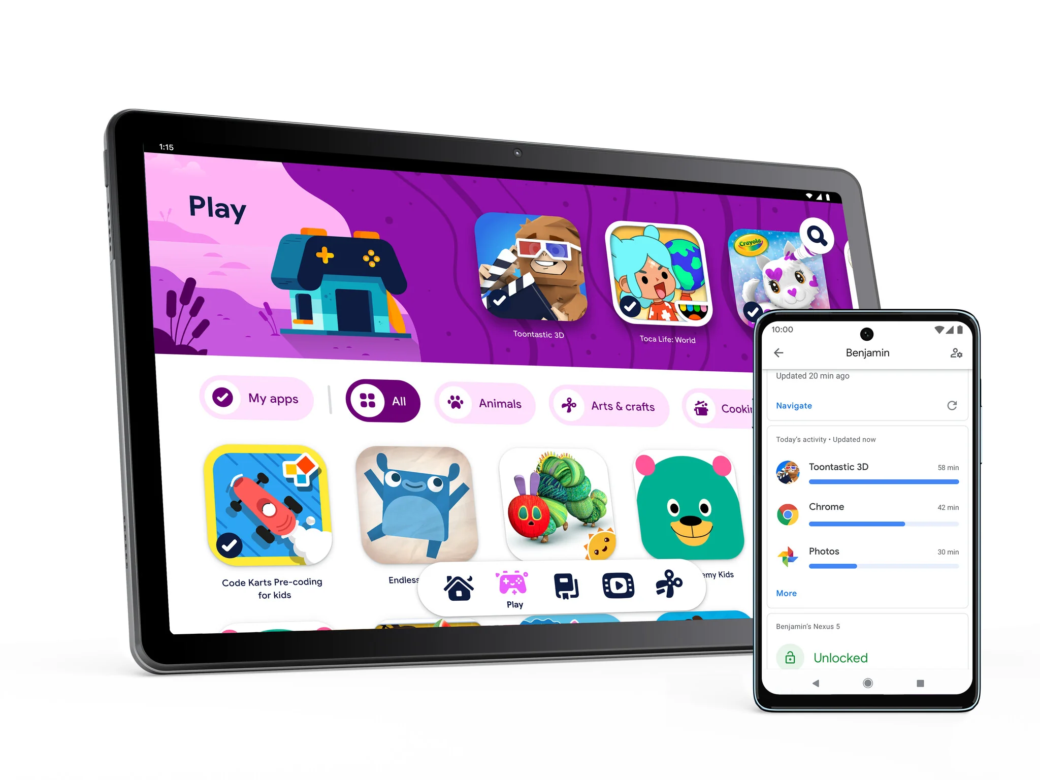 Lenovo Tab M10 Plus - 26.9 cm (10.6") - 128 GB - 4 GB Wi-Fi 5 - Android 12 - Grey - Image 10
