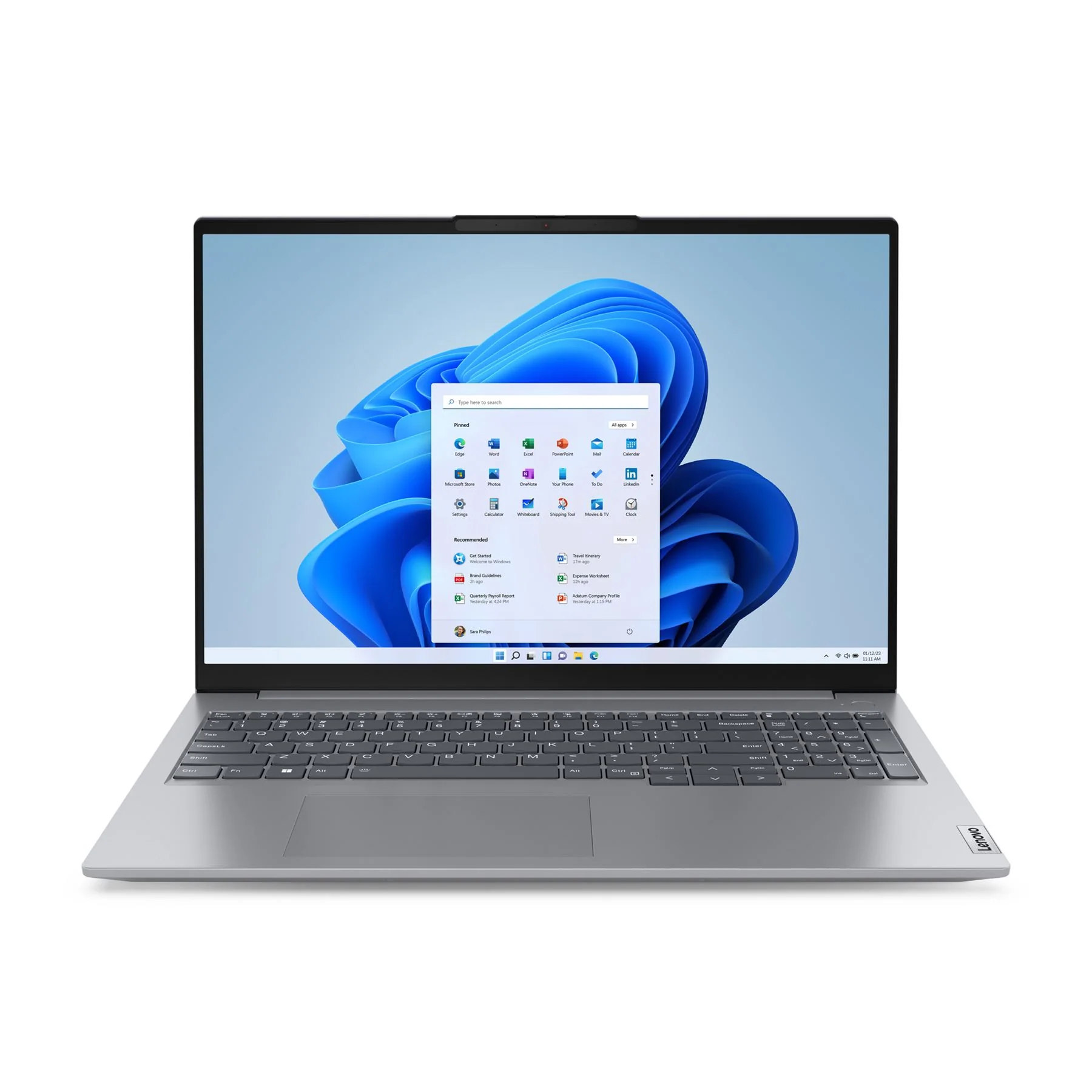 Lenovo ThinkBook 16 G6 ABP Laptop - 40.6 cm (16") - AMD Ryzen™ 5 7430U - 16 GB DDR4-SDRAM - 512 GB SSD - Wi-Fi 6 - Windows 11 Pro - Grey