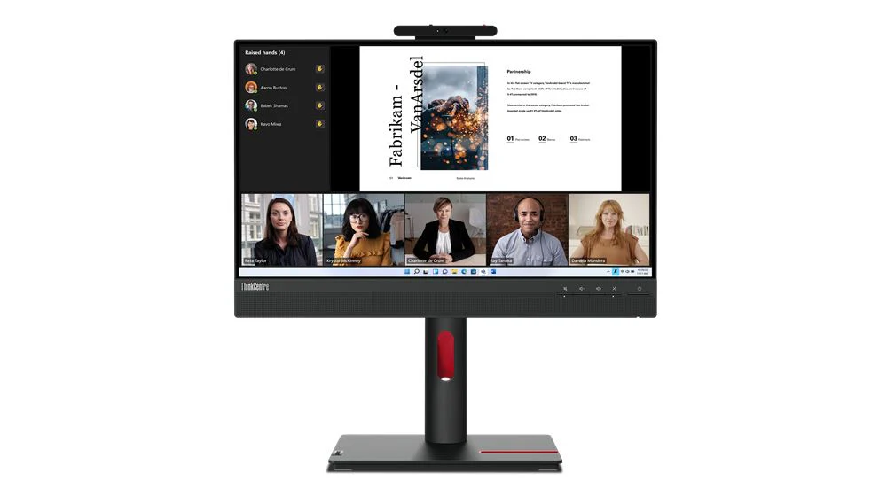 Lenovo ThinkCentre Tiny-In-One 22 LED display 54.6 cm (21.5") 1920 x 1080 pixels Full HD Touchscreen