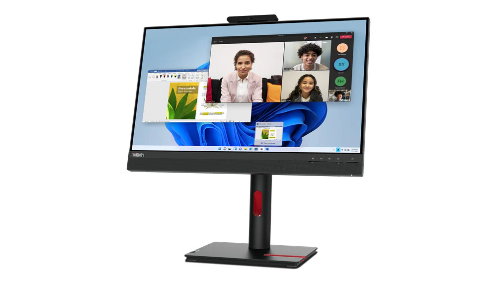Lenovo ThinkCentre Tiny-In-One 24 LED display 60.5 cm (23.8") 1920 x 1080 pixels Full HD Black - Image 2