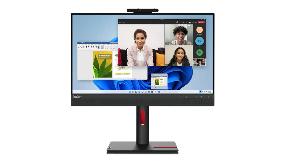 Lenovo ThinkCentre Tiny-In-One 24 LED display 60.5 cm (23.8") 1920 x 1080 pixels Full HD Touchscreen Black - Image 3