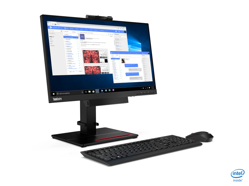 Lenovo ThinkCentre Tiny in One - 54.6 cm (21.5") - 1920 x 1080 pixels FHD LED Monitor