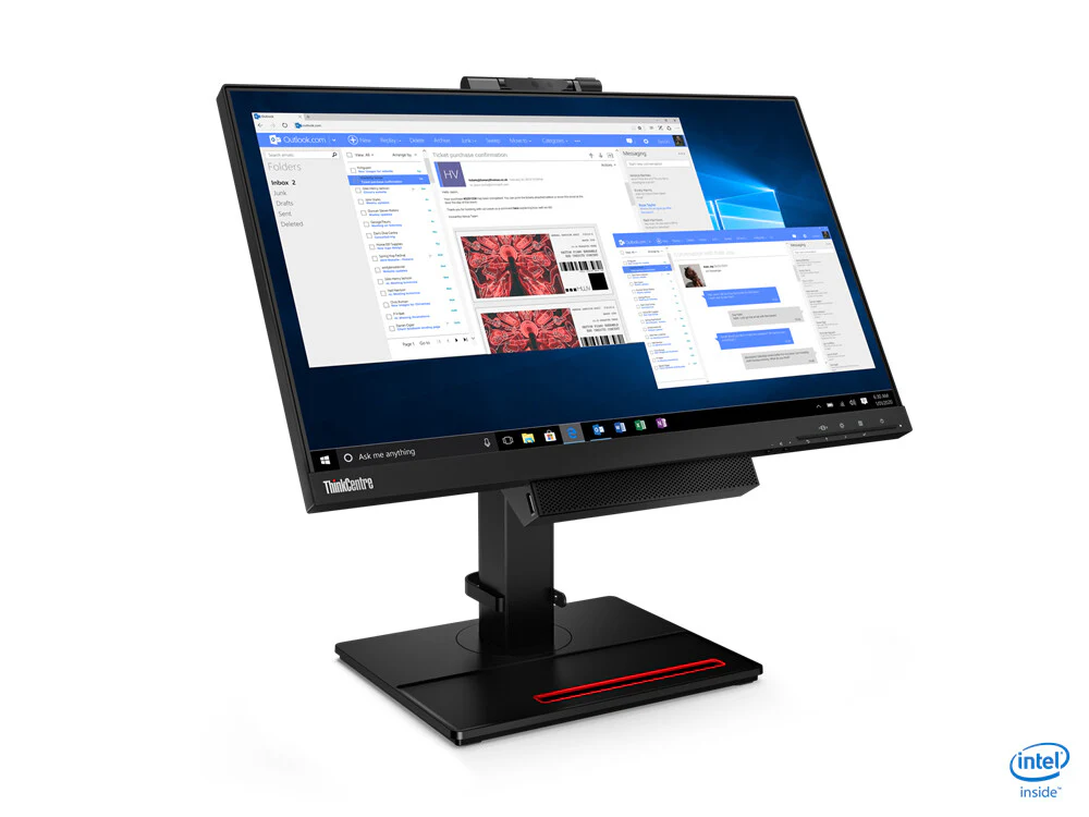 Lenovo ThinkCentre Tiny in One - 54.6 cm (21.5") - 1920 x 1080 pixels FHD LED Monitor - Image 2