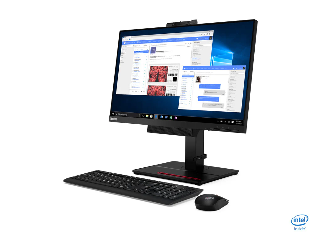 Lenovo ThinkCentre Tiny-In-One LED display 60.5 cm (23.8") 1920 x 1080 pixels Full HD Black - Image 3