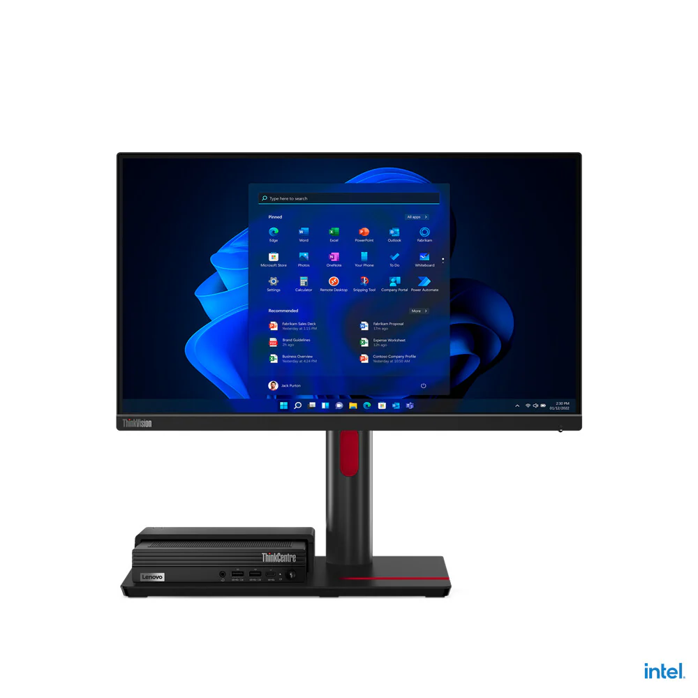 Lenovo ThinkCentre TIO Flex 22i - 54.6 cm (21.5") - 1920 x 1080 pixels FHD LED Monitor - Image 2