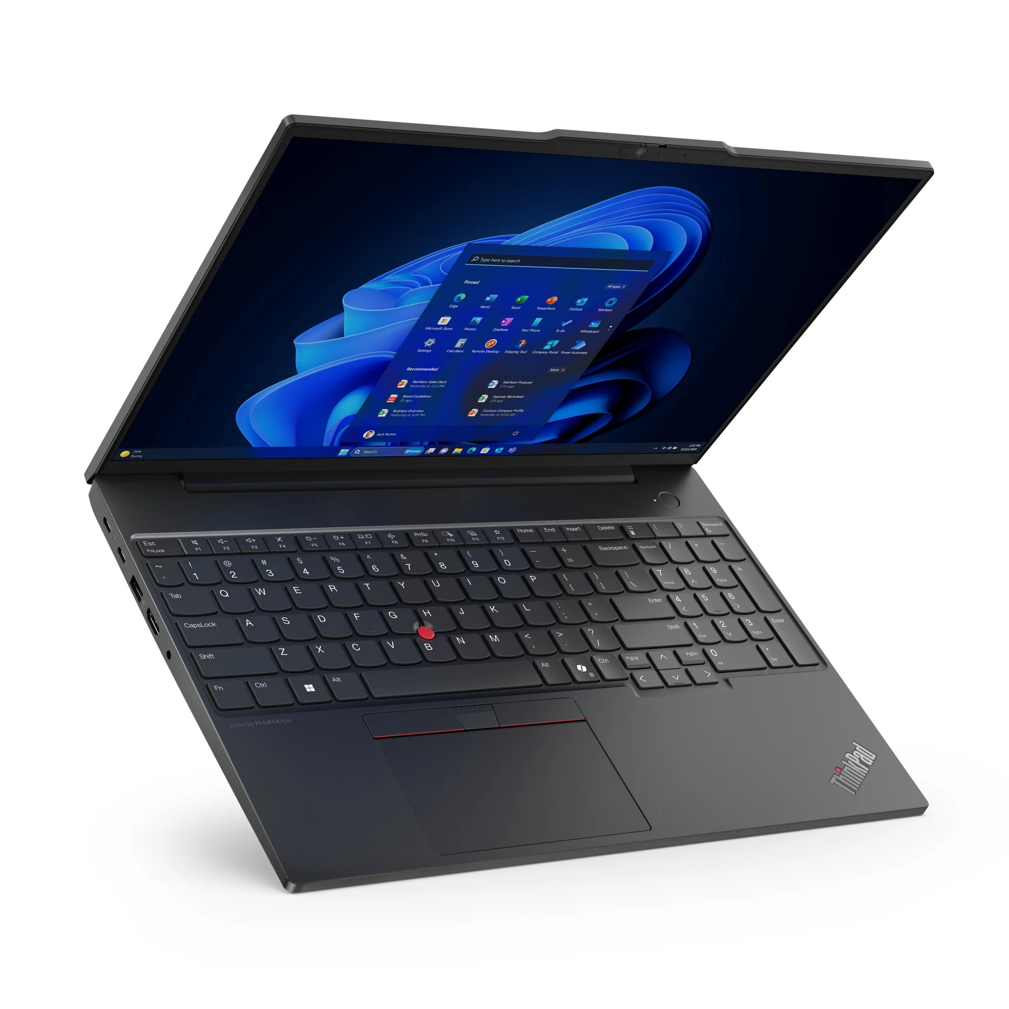 Lenovo ThinkPad E16 Gen 2 Laptop - 40.6 cm (16") - Intel Core Ultra 7 155H - 16 GB DDR5-SDRAM - 512 GB SSD - Wi-Fi 6E - Windows 11 Pro - Black - Image 19