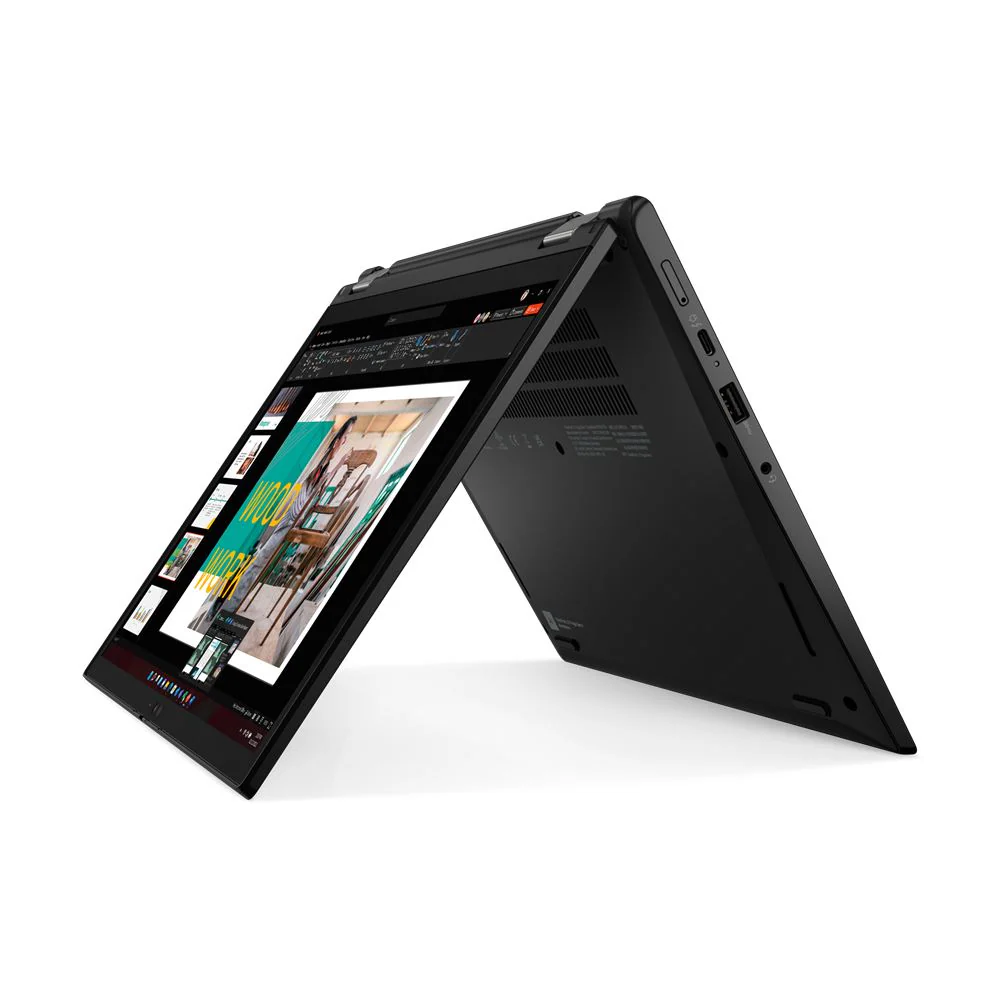 Lenovo ThinkPad L13 Yoga Hybrid (2-in-1) 13.3" - Touchscreen - Intel® Core i5-1335U - 8 GB LPDDR5-SDRAM - 256 GB SSD - Windows 11 Pro - Black