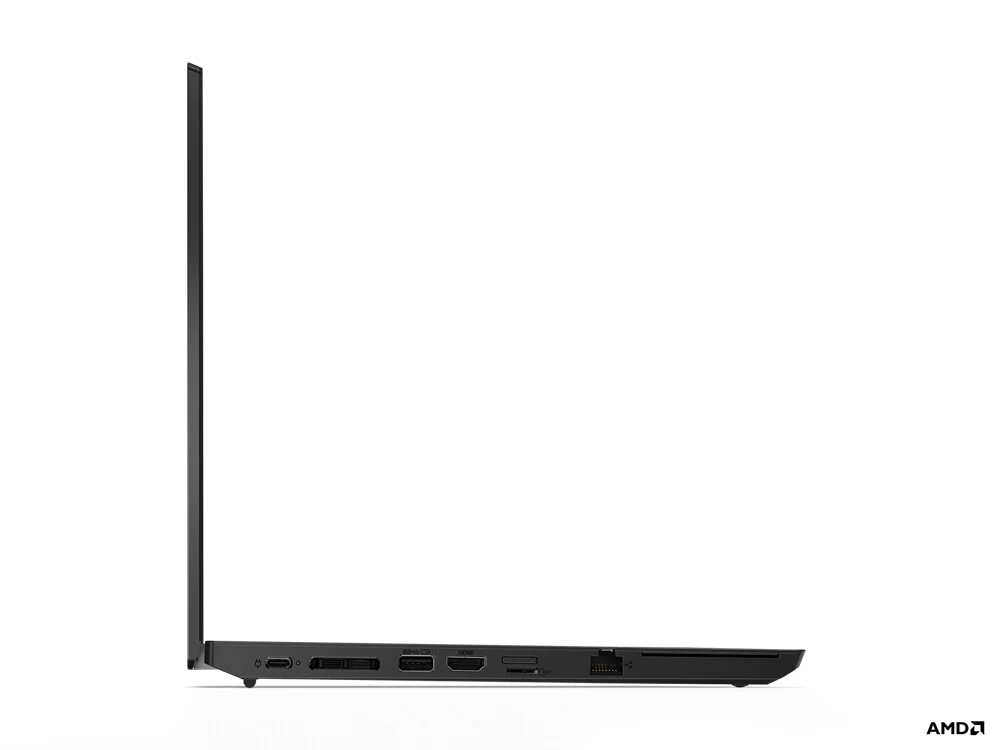 Lenovo ThinkPad L14 Laptop - 35.6 cm (14") - AMD Ryzen™ 3 PRO 4450U - 8 GB DDR4-SDRAM - 256 GB SSD - Windows 11 Pro - Black - Image 6
