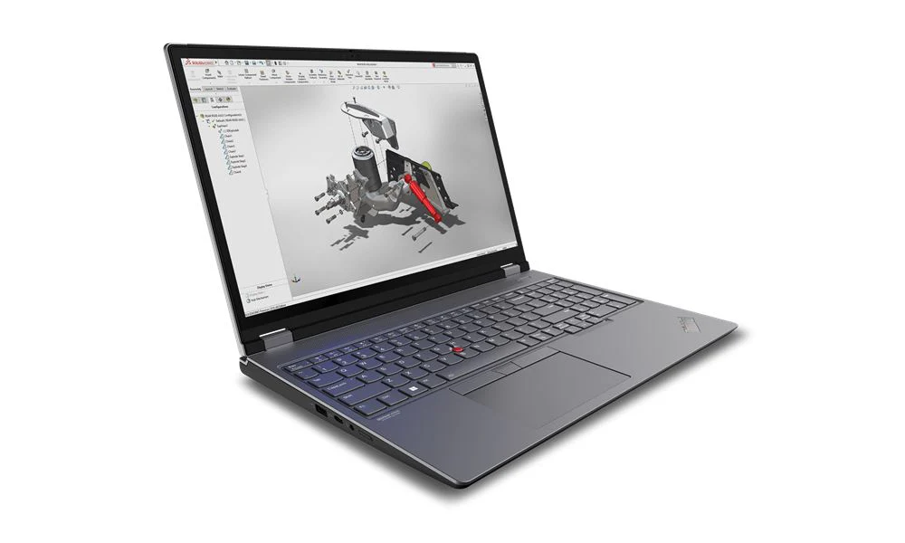 Lenovo ThinkPad P16 Gen 2 16" Mobile workstation - Intel® Core i7-13850HX - 16 GB DDR5-SDRAM - 512 GB SSD - Windows 11 Pro - Black