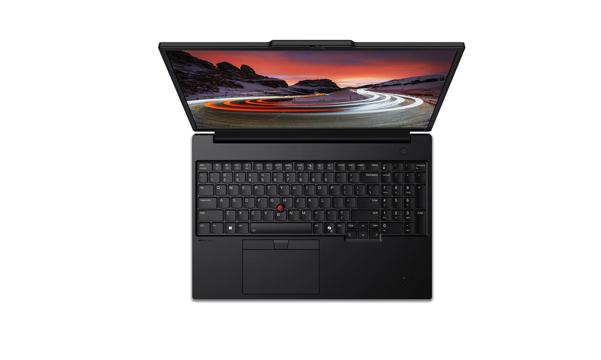 Lenovo ThinkPad P16s (Gen 3) Laptop - 40.6 cm (16") - Intel Core Ultra 7 155H - 32 GB DDR5-SDRAM - 1 TB SSD - NVIDIA RTX 500 Ada - Wi-Fi 6E - Windows 11 Pro - Black - Image 5