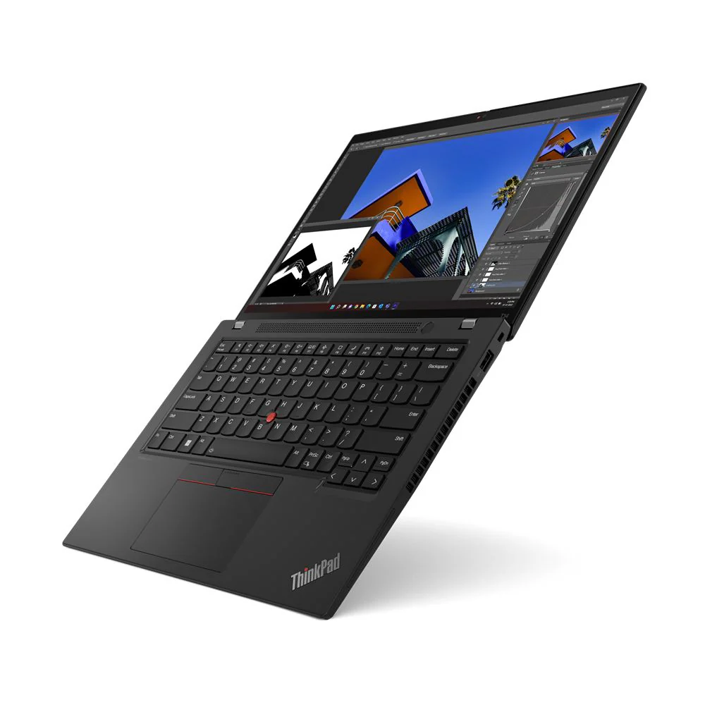 Lenovo ThinkPad T14 14" Laptop - Intel® Core i7-1355U - 16 GB DDR5-SDRAM - 512 GB SSD - Windows 11 Pro - Black