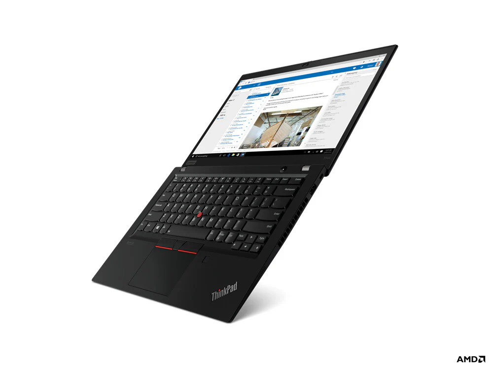 Lenovo ThinkPad T14s Laptop - 35.6 cm (14") - AMD Ryzen™ 5 PRO 4650U - 8 GB DDR4-SDRAM - 256 GB SSD - Wi-Fi 6 - Windows 11 Pro - Black - Image 4