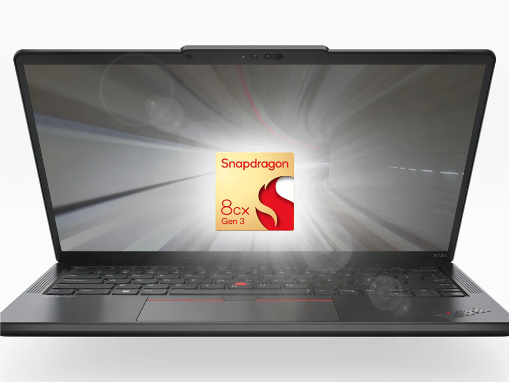 Lenovo ThinkPad X13s Gen 1 Laptop - 33.8 cm (13.3") - Qualcomm Snapdragon 8cx Gen 3 - 16 GB LPDDR4x-SDRAM - 256 GB SSD - Wi-Fi 6E - Windows 10 Pro - Black - Image 12