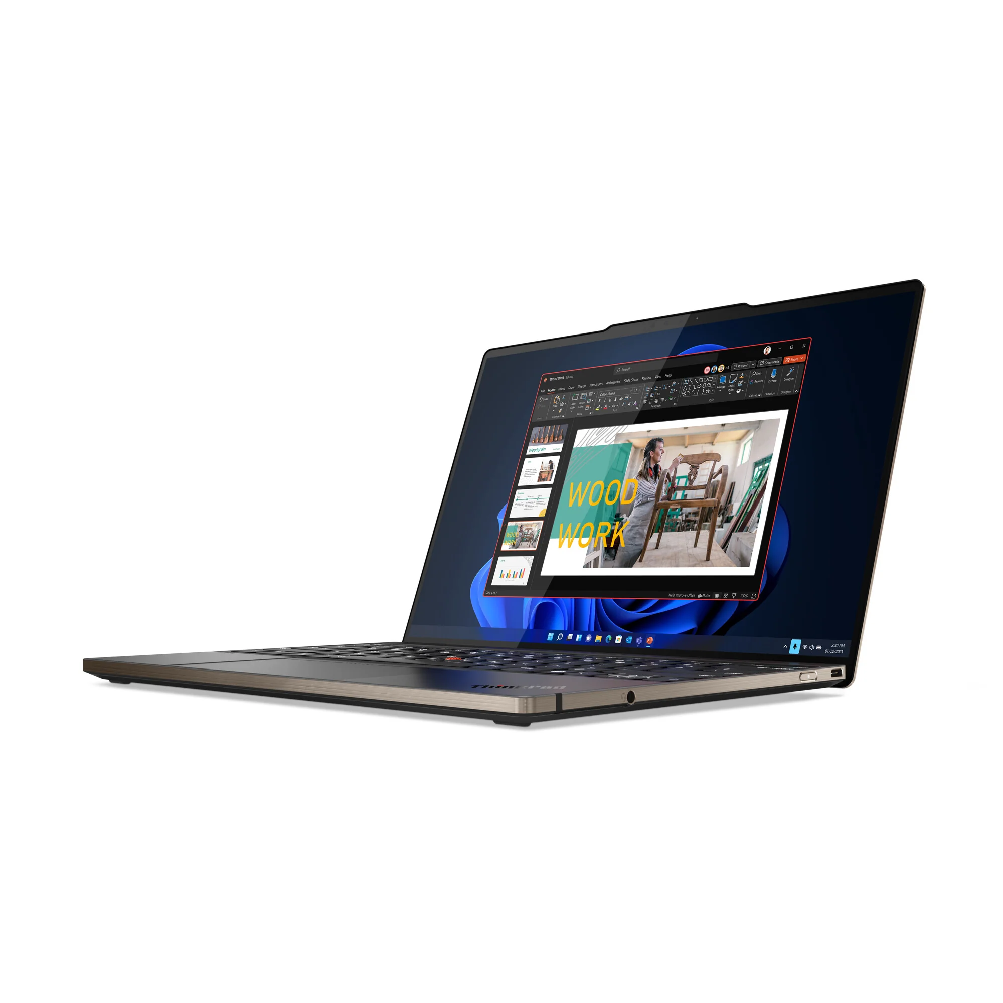Lenovo ThinkPad Z13 Gen 1 Laptop - 33.8 cm (13.3") - Touchscreen - AMD Ryzen™ 7 PRO 6850U - 16 GB LPDDR5-SDRAM - 512 GB SSD - Wi-Fi 6E - Windows 11 Pro - Black / Bronze - Image 3