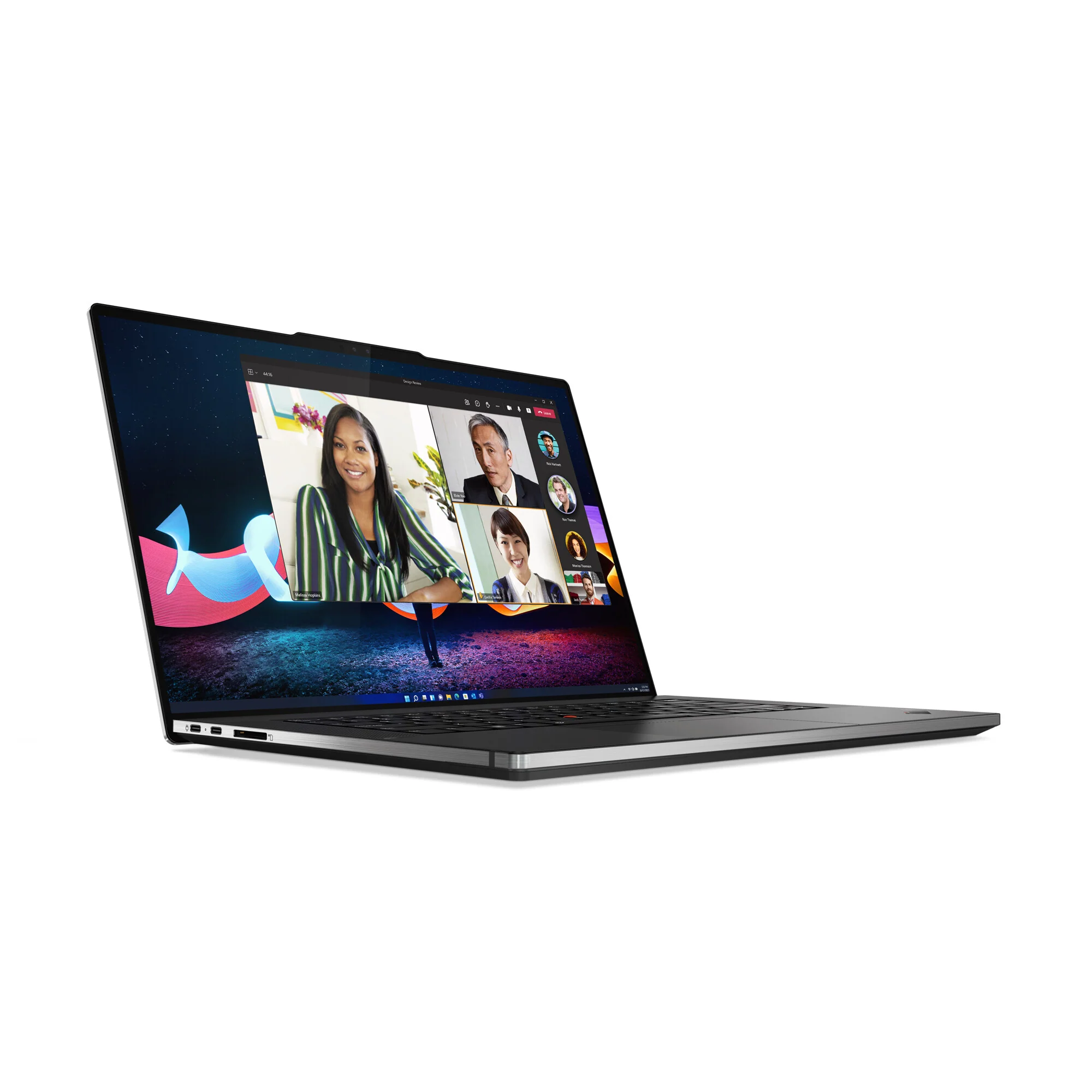 Lenovo ThinkPad Z16 (Gen 2) Laptop - 40.6 cm (16") - Touchscreen - AMD Ryzen™ 7 7840HS - 32 GB LPDDR5x-SDRAM - 1 TB SSD - AMD Radeon RX 6550M - Wi-Fi 6E - Windows 11 Pro - Grey - Image 5