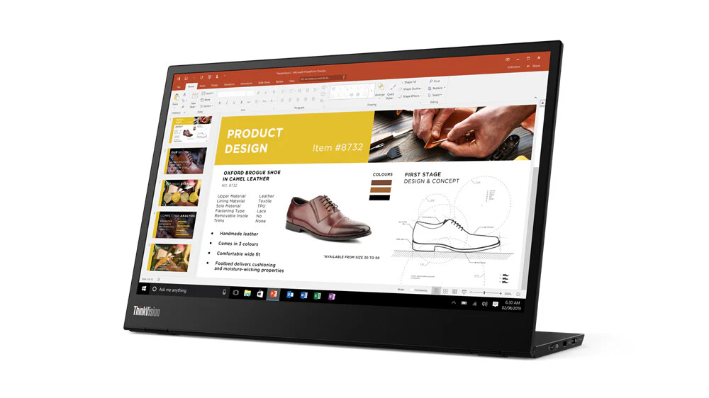 Lenovo ThinkVision M14 - 35.6 cm (14") - 1920 x 1080 pixels FHD LED Monitor - Image 2
