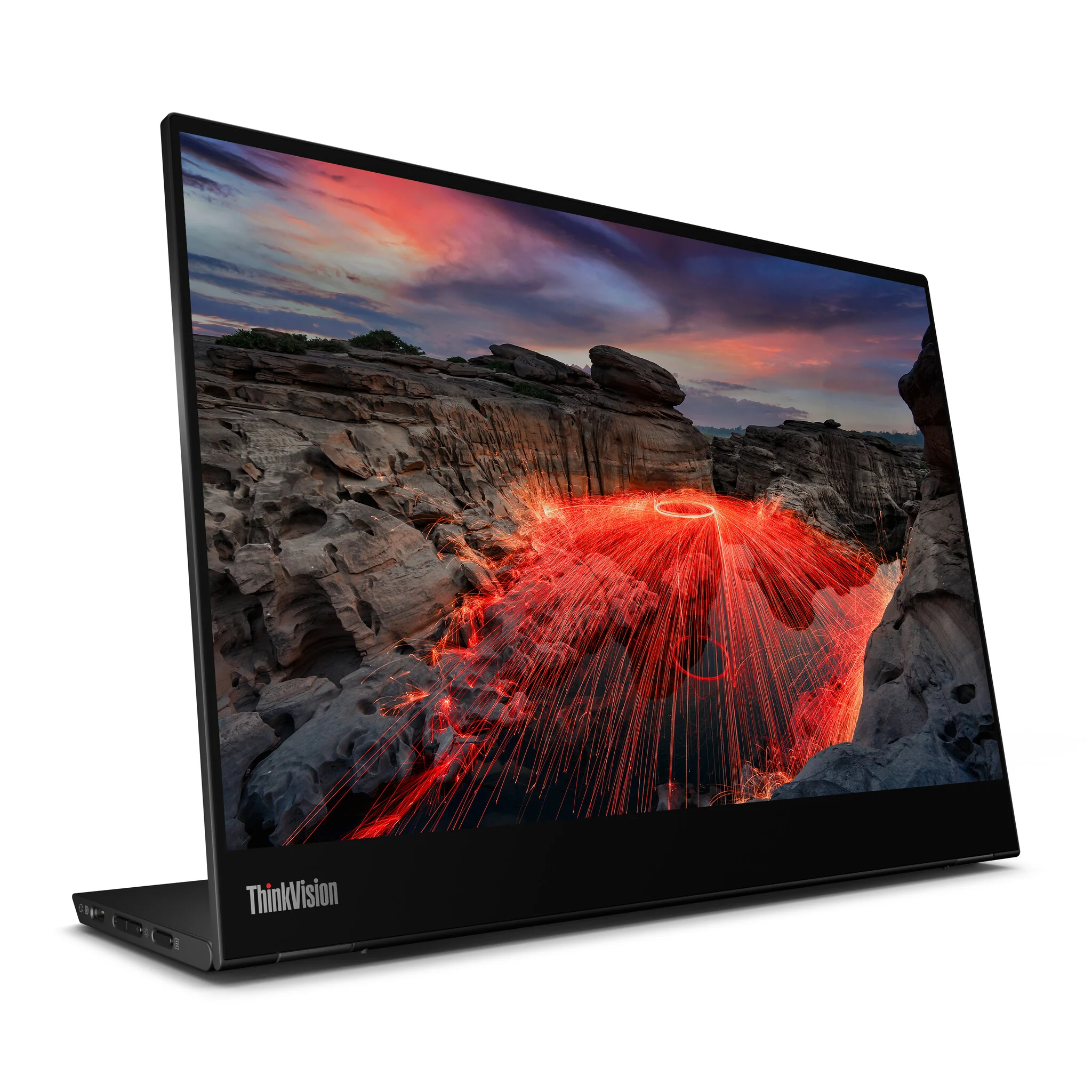 Lenovo ThinkVision M14T - 35.6 cm (14") - 2240 x 1400 pixels 2.2K LED Touchscreen Monitor - Image 2